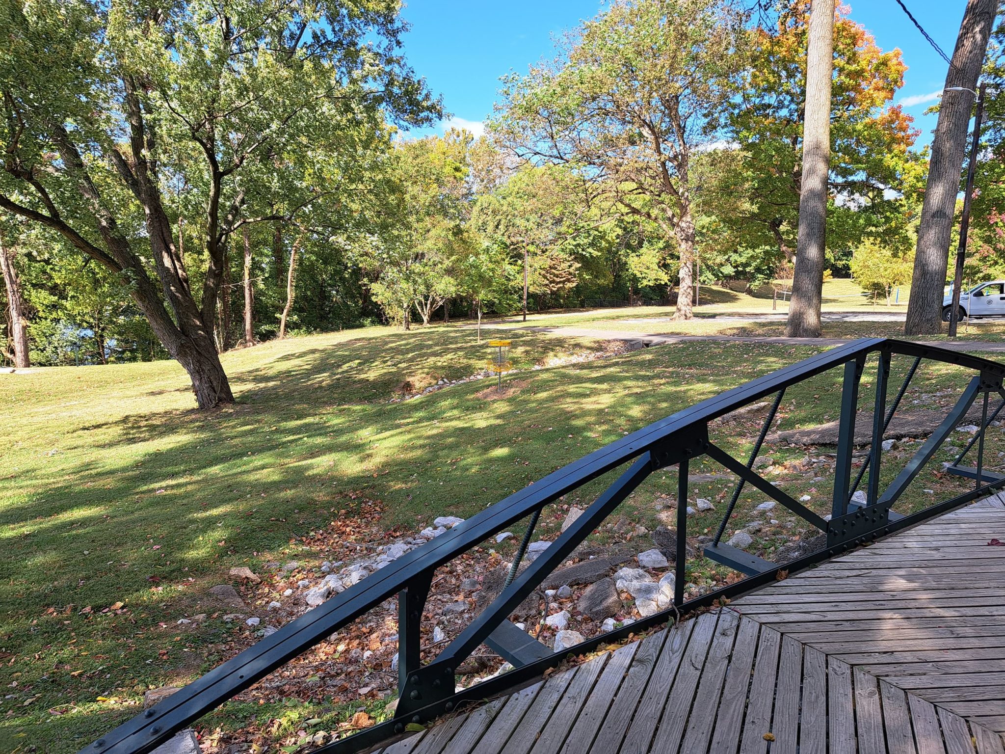 Disc Golf at Atkinson Park Henderson Tourist Commission